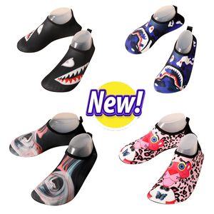물 2024 Unisex New Quick-Drying Summer Seaside Beach Sock Barefoot Sneakers 남자 수영 업스트림 스포츠 다이빙 아쿠아 신발 크기 36-4 66