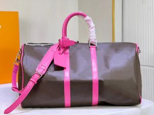 고품질 고급 더블 가방 모든 반 전 두어 50cm 여성 여행 가방 남성 클래식 롤링 부드러운 가방 수하물 세트 888888