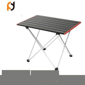 Camp Furniture Piedmont Outdoor Folding Table Portable Tra Light Aluminum Plate Large Cam Drop Delivery Otg9C