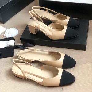 Designer heels Famous Designer Women Genuine Leather Boken Shoes for Suede Flat Sole Casual Single Toe Layer Cowhide