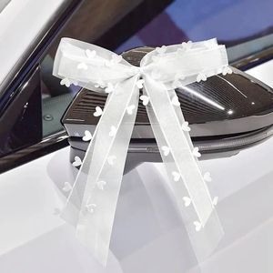 Łuk wstążki ślubnej Mini -Car TAKBON BOW Krzesło imprezowe odzież Wedding Arch Wazon Zdjęcie Prop Dekoracja 240124