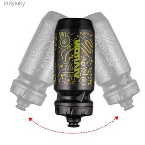 Water Bottles Cages 550ml Portable Sports Bottle Lightweight Leak-proof Outdoor Mountain Bike Riding Cup L240124