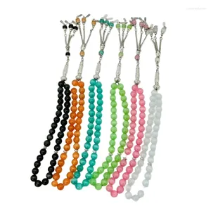 Correntes elegantes oração rosário talão tasbih religião eid presente pulseira dropship