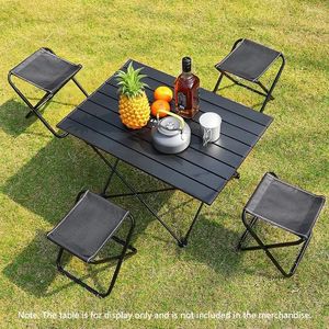 Camp Furniture Outdoor Mini Chair Camping Portable Folding Aluminium Foldbar Fishing Stool Seat Turs Picnic