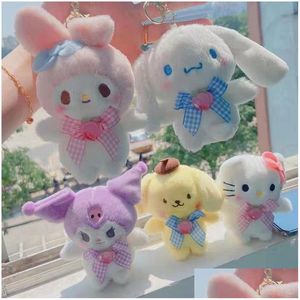 Animali di peluche ripieni Carino Komi P Doll 4 pollici Artiglio Commercio all'ingrosso Borsa del fumetto Ciondolo Consegna di goccia Giocattoli Regali Animali di peluche Peluche Dh4Za