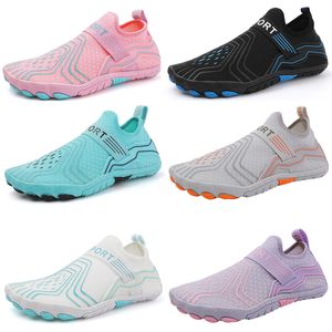 nuove scarpe per sport acquatici in gomma spiaggia estiva pantofole da surf a piedi nudi scarpe da mare fiume Aqua scarpe da uomo cinque dita scarpe unisex nuoto