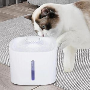 Alimentadores 3l gato fonte dispensador de água ao vivo fluxo alimentador de água circulação automática pet bacia de água gato cão alimentador de água