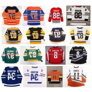 Connor Blackhawks Bedard Eishockeytrikot Chicago Wild Kirill Kaprizov Sidney Crosby Auston Matthews Maple Leafs Trevor Zegras Ducks Alexan Hig