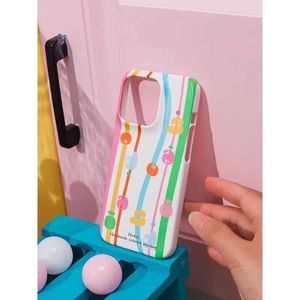 Cell Phone Cases Original Frosted Phone Case Shockproof Film Creative Phone Cases For IPhone 12 13 14 Pro Max Colorful Cover iphone J240124