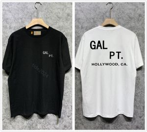 graficzna koszulka designerka T koszule Tshirt męskie ubrania Hipster vintage myjnie tkanina uliczna graffiti literowa folia druk luźne montowanie wielu kolorów B2