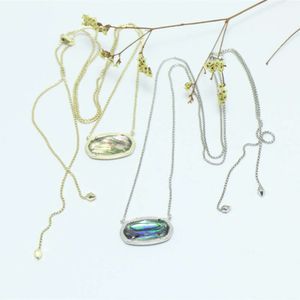 kendrascotts designer smycken kendras scotts halsband delaneys minimalistisk utdragning halsband benben kedja abalone skal smycken justerbar för