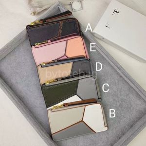 Luxury card holder coin purses with box Designer wallet lowewe cardholder women's card holders popular key pouch Luxury girls passport holder wallets Leather 2024