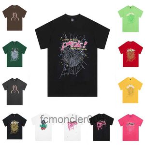 SP5der Young Thug 555555 Men Kvinnor Hoodie High Quality Shirt Foam Print Spider Web Graphic Pink Sweatshirts Y2K T-Shirt Pullovers US Size S-XL 7BA4 7BA4 7BA4