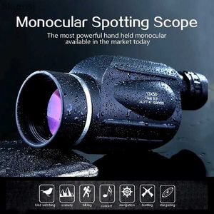 Telescopes Monocular Rangefinder GOMU 13x50 Distance Meter Type Binoculars Waterproof Telescope Outdoor Binoculo 114m/1000m YQ240124