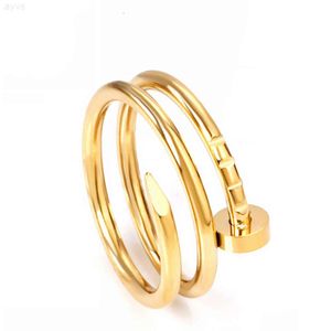 Personality Nails Titanium Steel Index Finger Ring Couple Classic Fashion Jewelry Rings