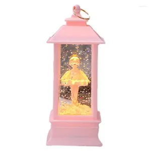 Luci notturne Lampada da ballerina per bambini Alimentata a batteria portatile Decorazione della stanza Camera da letto