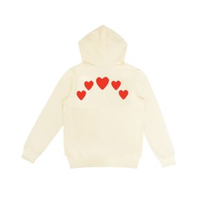 Mens hoodies sweatshirts play embroidered Long Sleeve Hooded Fashion Brand Star Same Cotton Large Red Heart Sweater Long Coupl Bowling Sport zc