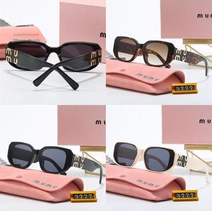 miui miui Sonnenbrille Designer polarisierte Sonnenbrille Herren Bens Damen Pilotensonnenbrille UV400 Geschenkbox inklusive Brillen-Sonnenbrillengestell Polaroid-Fahrbrille