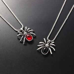 Couple Alloy Fashion Long Halloween Jewelry Red Pendant Versatile Necklace