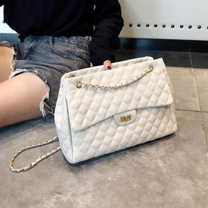 2021 PU Leather Handbags Women's Hands Hands the Big Women’s Lattice Lock Bag Big Hand Handbags Barge Counter Counter 2293