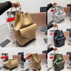 Neue Rucksackqualität Ankunft Leder-Rucksäcke Style Bag Y-Form Designer Damen Designer Bag Fashion Casual Rack Pack School236s