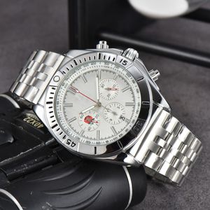 럭셔리 AAA 시계 Chronomat Six Nations 자동 Breit Quartz 시계 크로노 그래프 AB01 Limited Edition Watch Six Needle Full Function Wristwatches