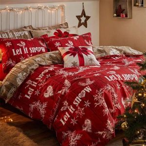 Bedding Sets Merry Christmas Duvet Cover Tree For Home Festival Decoration 220 240 Full Size Quilt Comforter Polyester