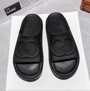 Luxury Slippers Slide Brand Designers Women Ladies Hollow Platform Sandals Women's Slide Sandal With Lnterlocking G Lovely Sunny Beach Woman Shoes Slippers G029