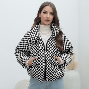 Fashion casual women's coat winter cotton jacket