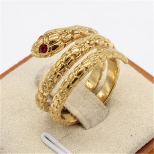 Designer Ring for Mens Womens Snake Band Rings Couples Wedding Ringss Retro opening adjustable Men Women Designers Bague Jewelry
