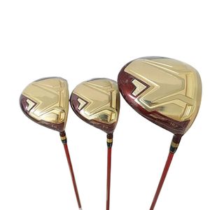 Новые мужские клюшки для гольфа S-085 Star driver + 2 фервея, графитовый вал для гольфа R/S flex, деревянный набор для гольфа, бесплатная доставка