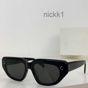 Designer Sunglasses Top Triumphal Arch Womens Cat Eye Acetate Sunglasses Frame Smoke Lens Women Fashion Glasses Cl40273u Bring Original Eyeglass Bag 8F33