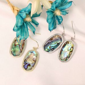 free shipping kendrascotts Designer Kendras Scotts Jewelry Stud Earrings Fashion Accessories Dani Small and Mediumsized Abalone Shell Gold Trimmed Earrings Hand