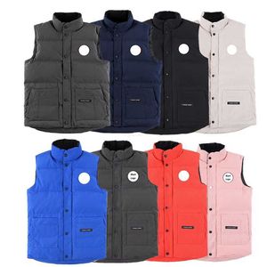 Mens Vests 8 Colors Designer Clothes Top quality Mens Gilet White Duck Down Jacket Winter Body Warmer Womens Vest Couples Gilets Lady Vests Highend Quality Outwear Ve