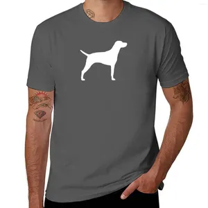 Mäns T-skjortor ungerska vizsla silhuett (er) t-shirt anime kläder plus storlek toppar