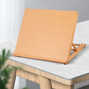 Supplies Portable Sketch Easel Wooden Desktop Easel Artist Tabletop Drawing Board Stand Easel For Watercolor Oil Painting Art Supplies