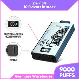 Puff 9000 9k puffs descartáveis e cigarros vape pod dispositivo 650mAh bateria 14ml cartucho pré-preenchido vara vs puff 12000 9000 9k 12k 7000