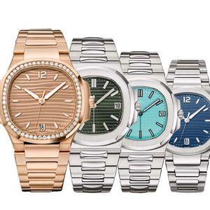 Luksusowe zegarki Męskie Women Ruch Watche Mechaniczne 2813 Dla mężczyzn ze szafirowym szkłem Wysokiej jakości Różowe Projektowanie automatyczne zegarki W53Z#