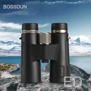 Telescopes BOSSDUN Professional ED Lens Binoculars FMC Waterproof 12x42 Telescope for Hunting Outdoor Activity Camping YQ240124