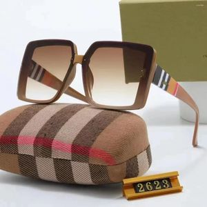 Sonnenbrille Mode übergroße Frauen Gradient Lens Square Big Frame Markendesigner Hohe Qualität Traving Driving Travel Shades