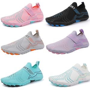 Outdoor Barefoot Swimming Shoes Diving Single Shoes Wading Beach Shoes Fitness Cycling Shoes Mountaineering Shoes Five Finger Creek Tracing Shoes size 35-47