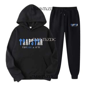 23 Tracksuit Męski Trapstar Trapstar Suits Hoodie Europe American koszykówka Rugby Rugby Dwuczęściowy z damskimi kurtką z kapturem z kapturem z długim rękawem 45