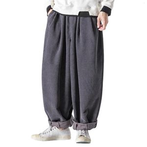 Calças masculinas oversized calças casuais streetwear harem moda homens mulher longa solta masculino sweatpants harajuku plus size 4xl