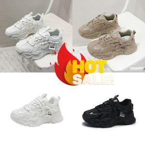 Casual shoes Women men designer shoes Chunky Sneaker Spring Breath Lace Up Dad Shoes Round Head Wedge sneakers sports big size