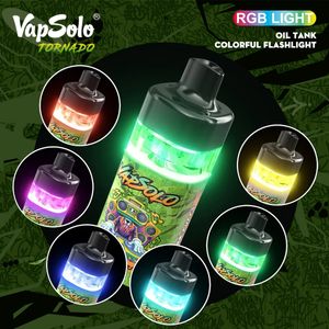 Eu Warehouse Vapestyles 12000 Puffs Disposable Vape E cigarette Mesh Coil Prefilled Pod 12K Puff 650mAh RGB Light Rechargeable Afirflow Adjustable Shishia Device