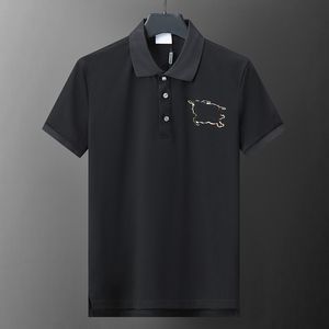 Neues Herrenmode-Poloshirt, luxuriöse italienische Herren-Designerkleidung, kurzärmeliges Mode-Herren-Sommer-T-Shirt