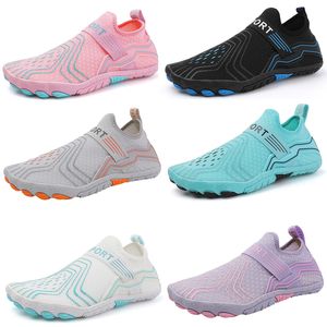 Scarpe per sport acquatici in gomma Estate Spiaggia Pantofole da surf a piedi nudi Seaside River Aqua Shoe Uomo Five Fingers Scarpe unisex Nuoto