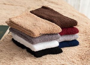 Män vinter varma strumpor fuzzy fleece sock man ankel sox utomhus sport snöstockar som strumpar mjukt friskt golvstrumpa hela3365109