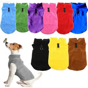 Abbigliamento per cani Abbigliamento per cani in morbido pile per cani di piccola taglia Primavera Estate Cuccioli Gatti Gilet Shih Tzu Chihuahua Abbigliamento Bulldog francese Giacca Pug Cappotti