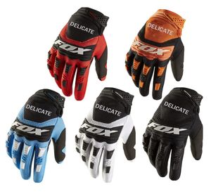 2020 Delicate Fox MX Pawtector Black Gloves Cylcing Motor Cycle Dirt Bike MTB DH RACE GELOVES6418429